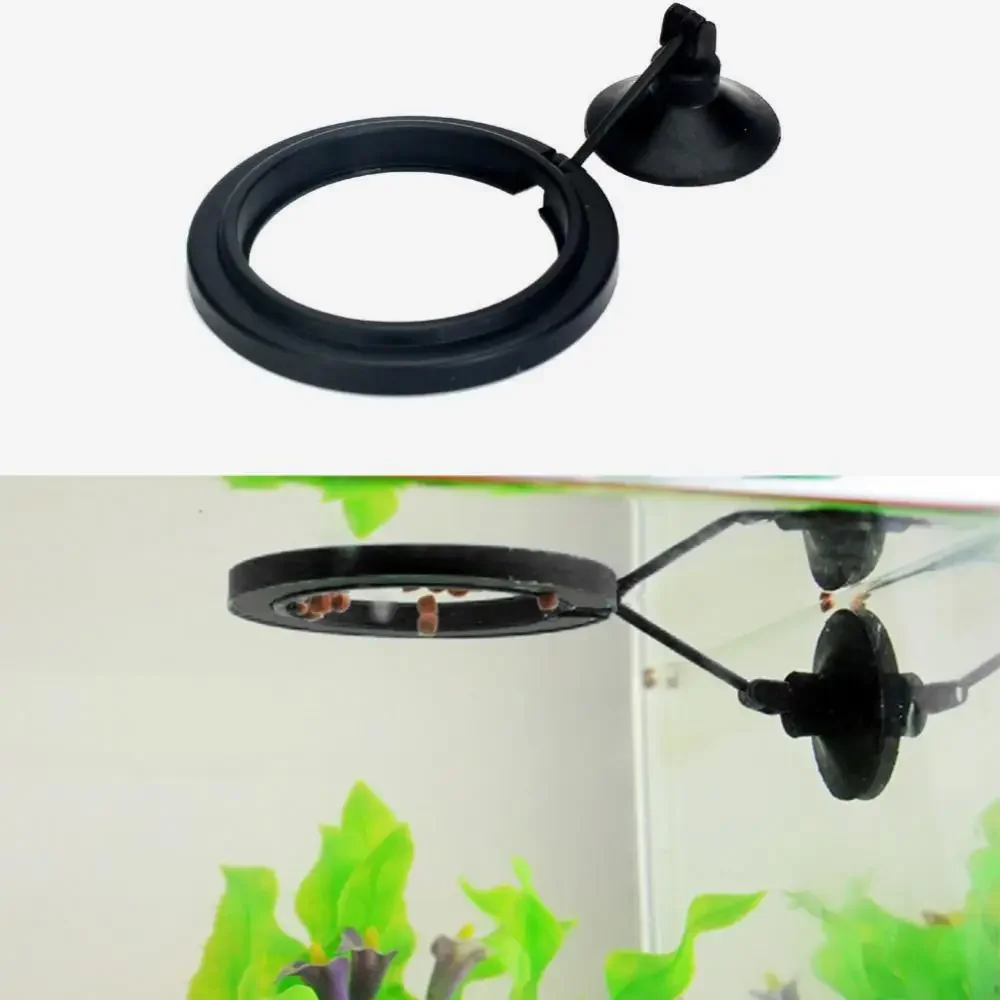 Aquarium Fish Marine - Feed Suction Cup Aquarium Feeding Ring