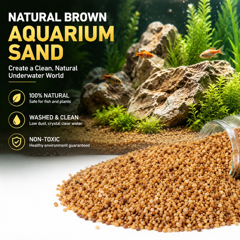 Aquarium Fish Amazon - Rinse-free Fish Tank Base Sand Scenery
