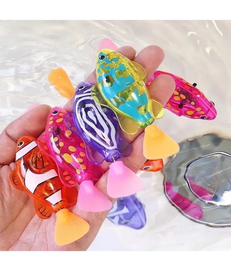 Aquarium Fish Electric - Cat Interactive Electric Fish Toy LED