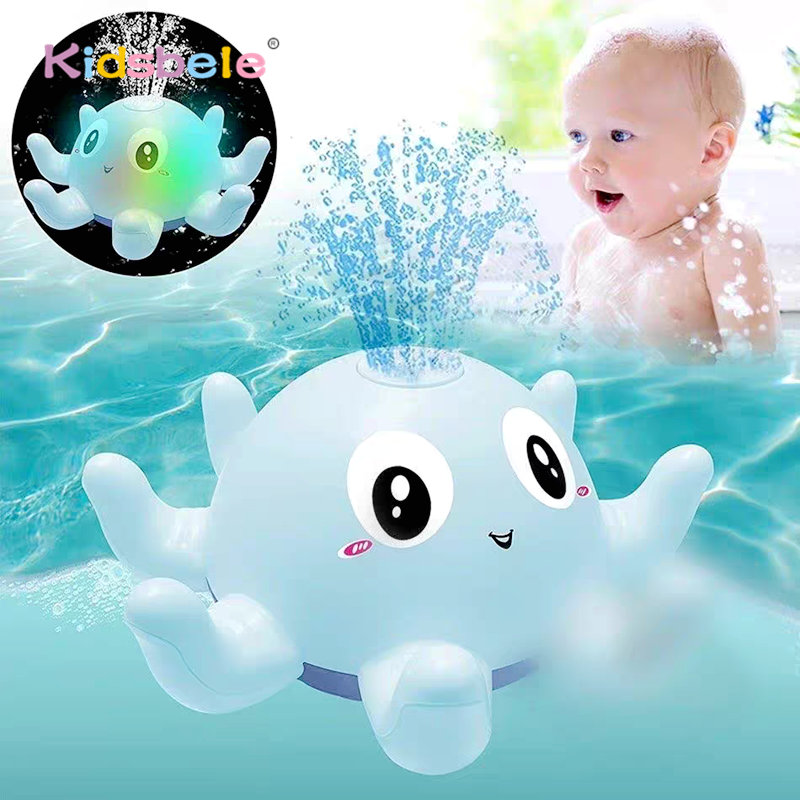 Aquarium Fish Electric - Baby Bath Toy Light-Up Musical Automatic