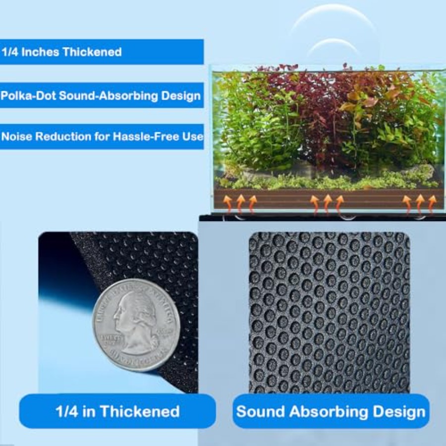 4 Pack Aquarium Leveling Mat B - Aquarium Fish Under 1 Inch recension och pris