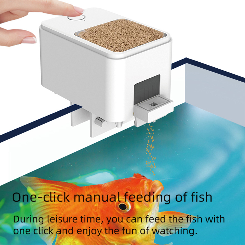 WiFi Smart Automatic Feeder Aq - Aquarium Fish Big recension och pris