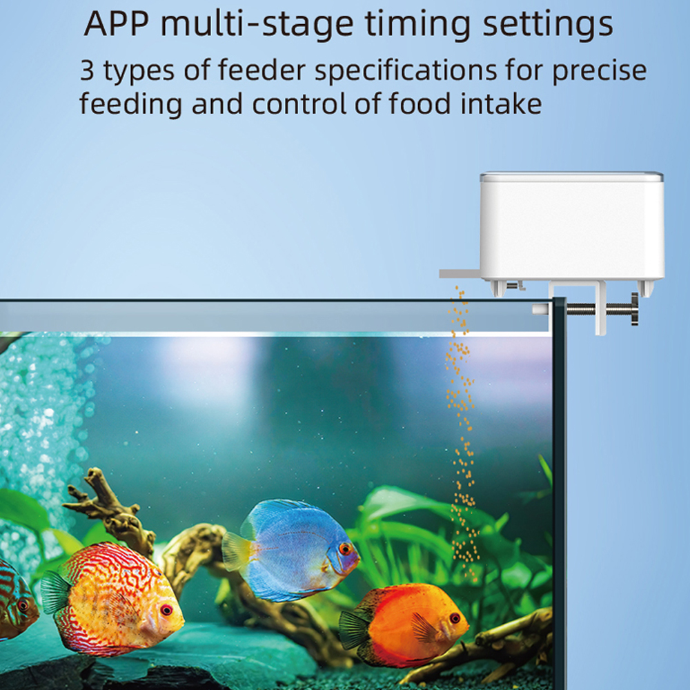 WiFi Smart Automatic Feeder Aq - Aquarium Fish Big recension och pris