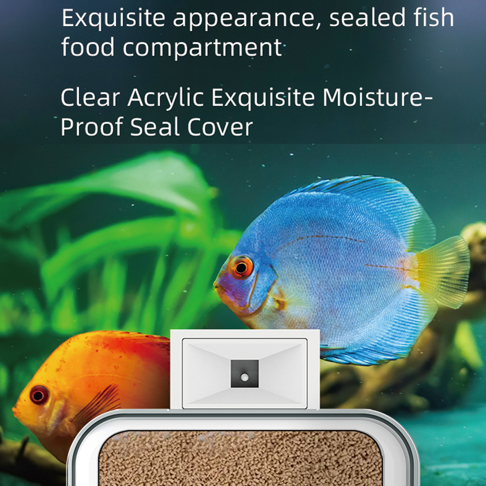 WiFi Smart Automatic Feeder Aq - Aquarium Fish Big recension och pris