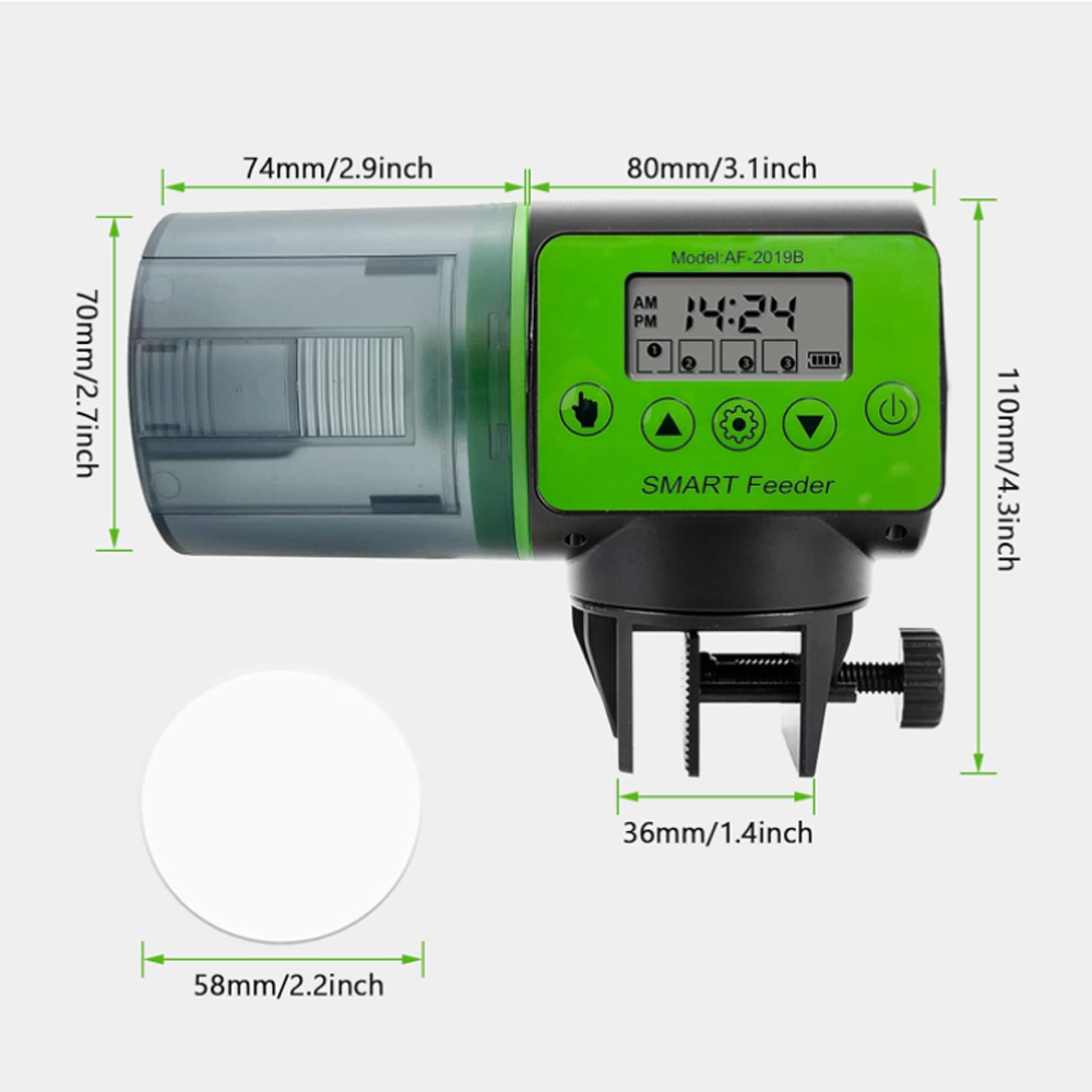 Automatic fish tank feeder int - Aquarium Fish Big recension och pris