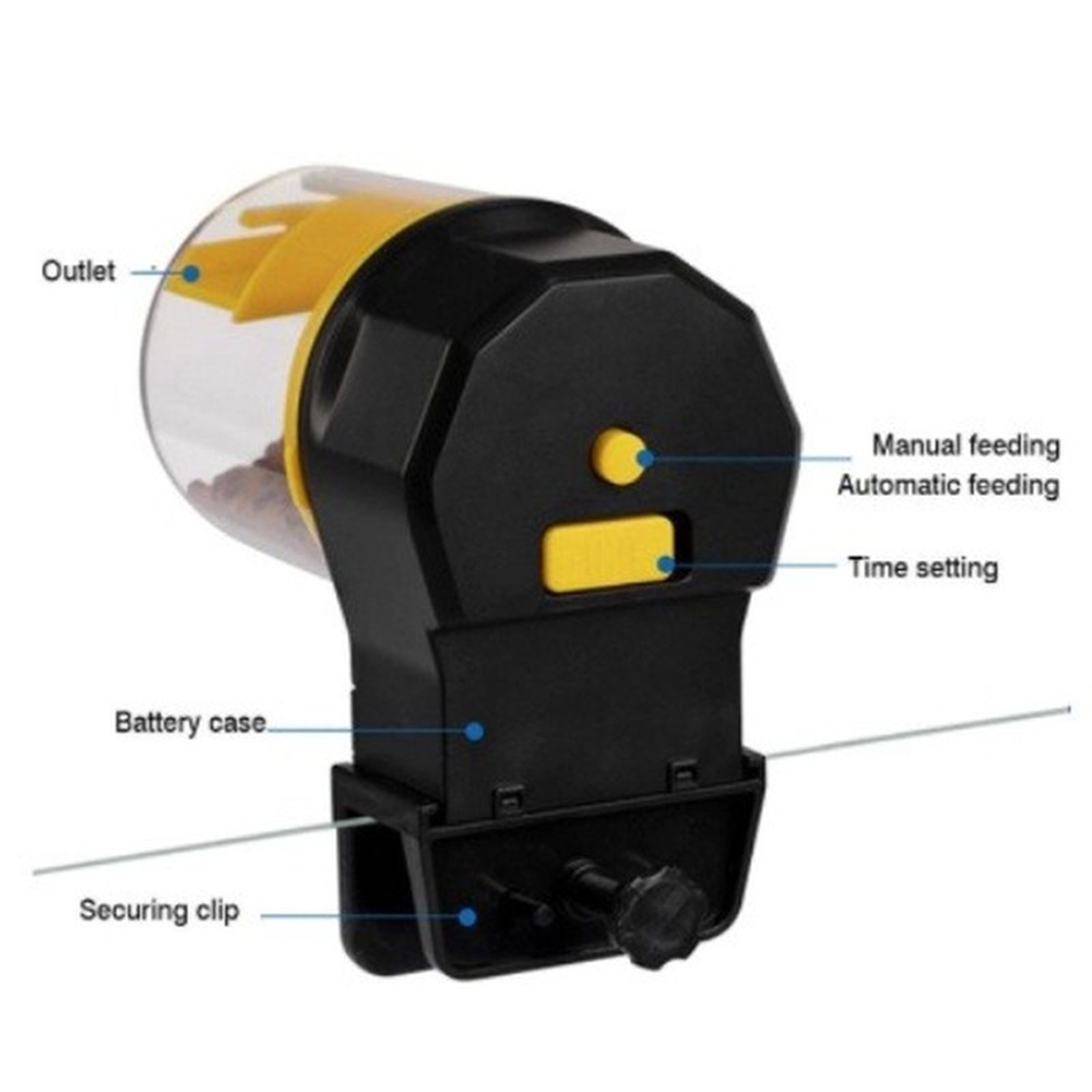 Automatic fish tank feeder int - Aquarium Fish Big recension och pris