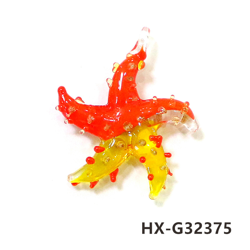 Mini Glass Starfish Pendant Co - Aquarium Fish Marine recension och pris