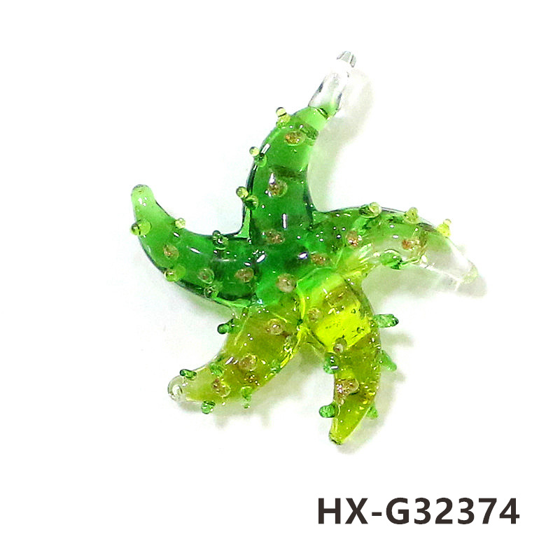 Mini Glass Starfish Pendant Co - Aquarium Fish Marine recension och pris
