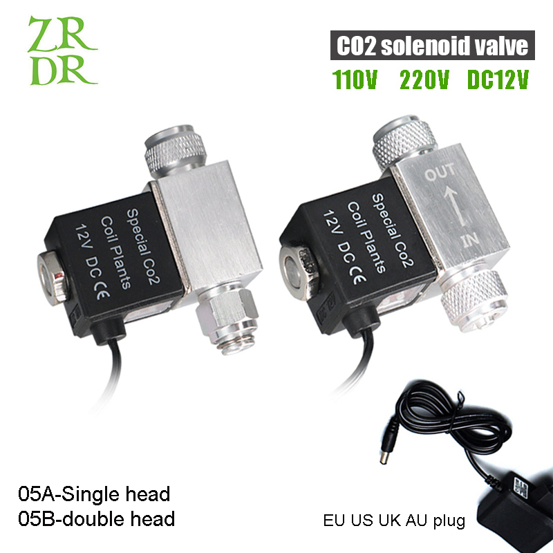 ZRDR Aquarium Co2 Solenoid Val - Aquarium Fish Electric recension och pris