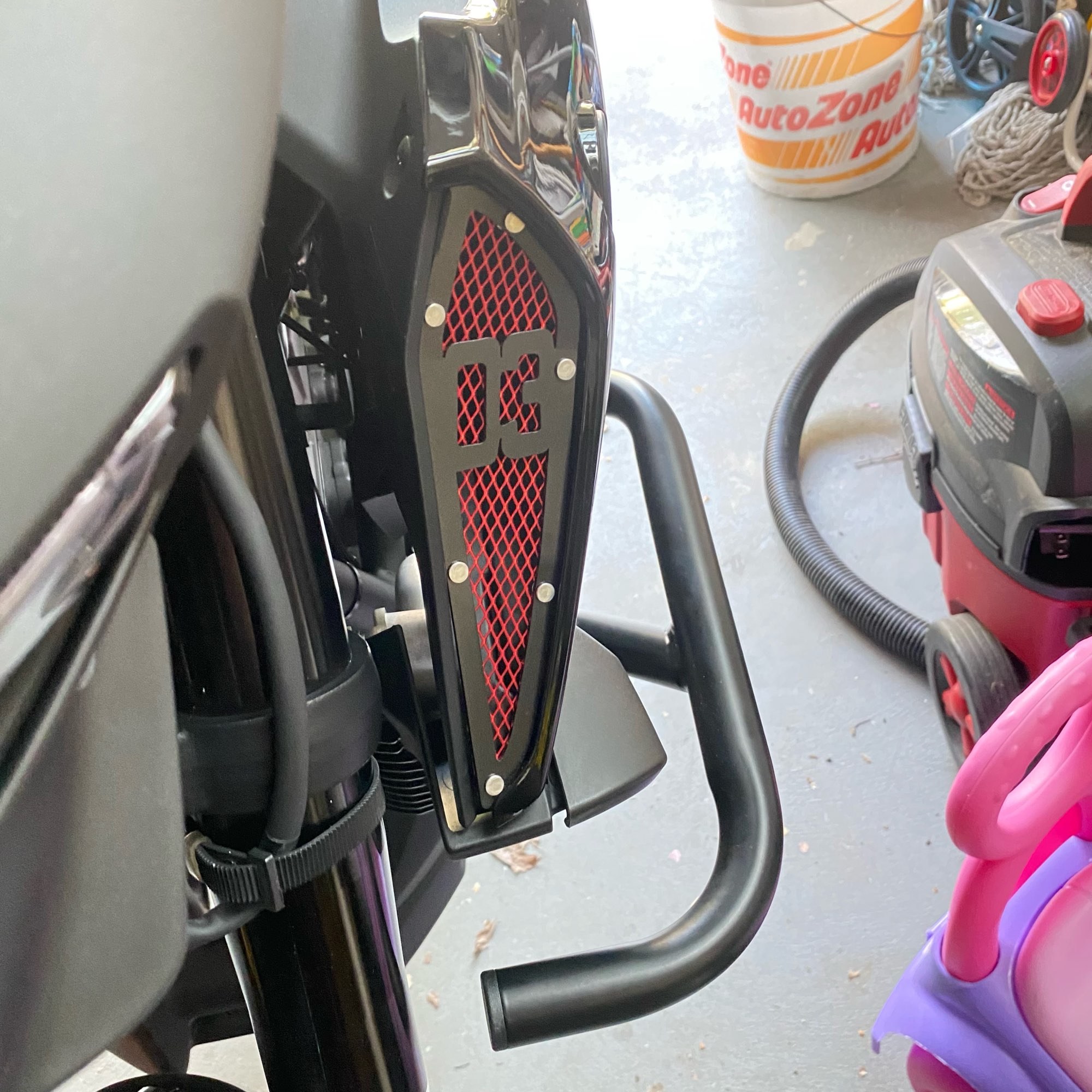 Intake Cover For YAMAHA MT-125 - Tank Divider Mesh recension och pris