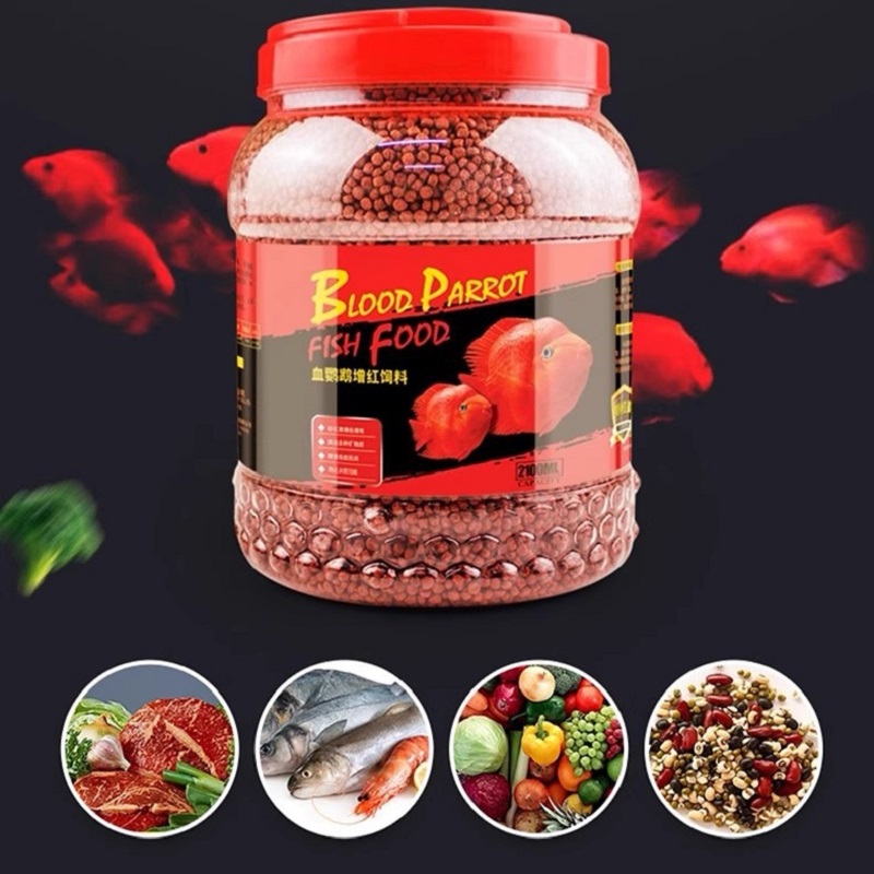 Blood Parrot Fish Pellet Feed  - Aquarium Fish Parrot recension och pris