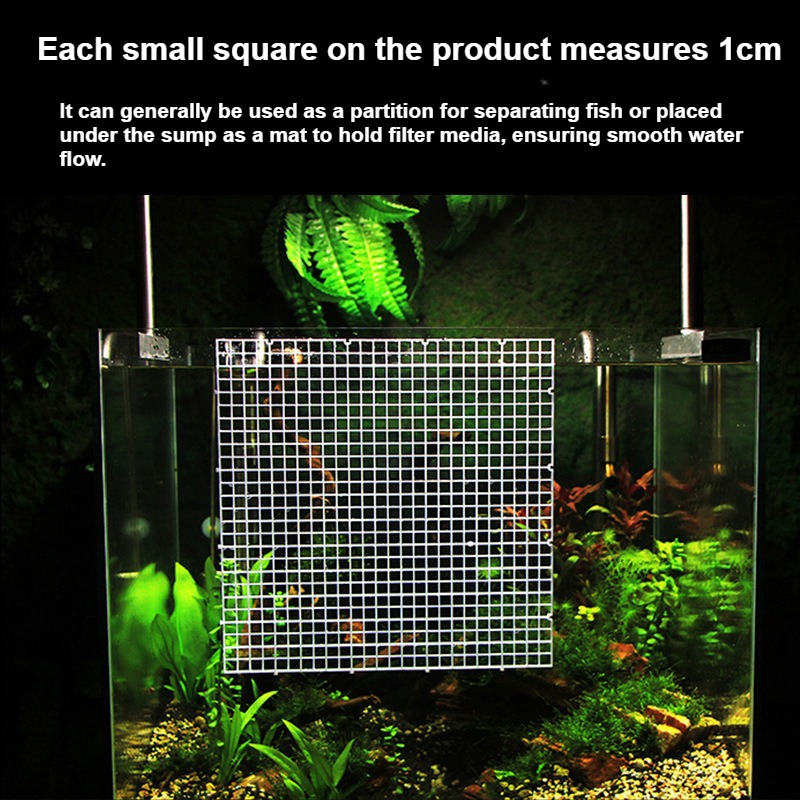 Aquarium Divider Grid Plastic  - Tank Divider Mesh recension och pris