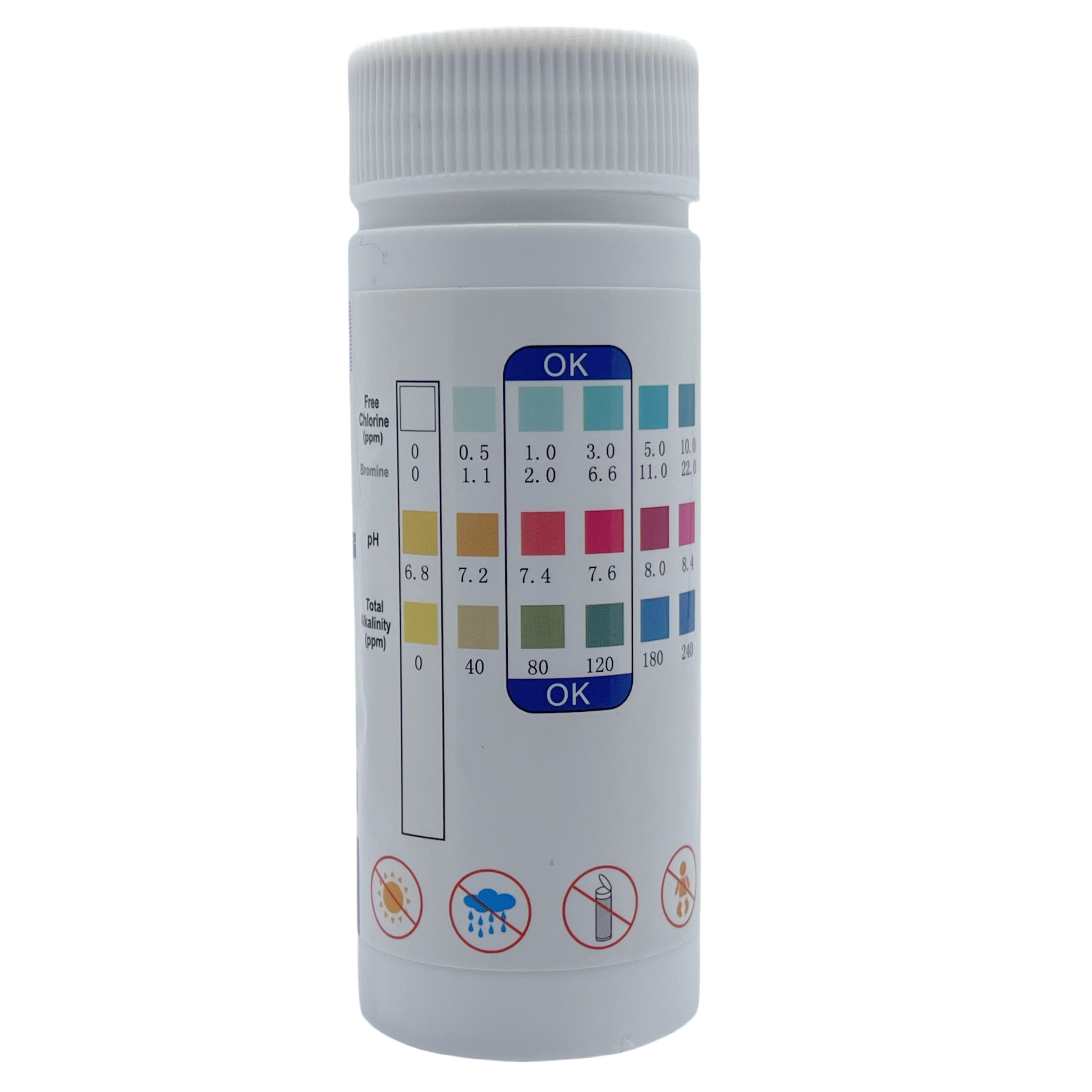 Chlorine PH Test Strips SPA Sw - Aquarium Fish Breeding recension och pris