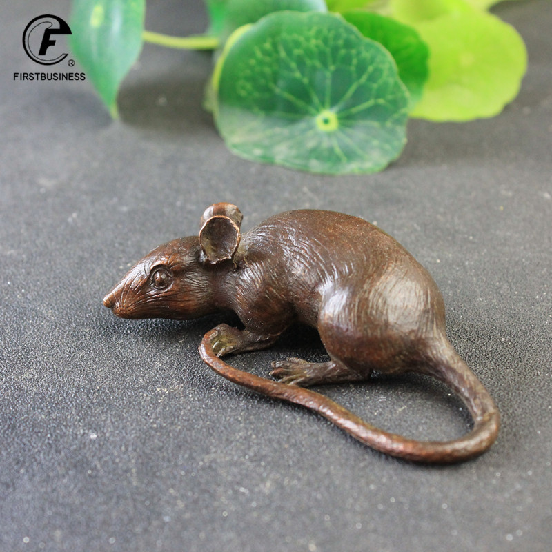 Heavy Brass BIG Rat Mouse Figu - Aquarium Fish Big recension och pris