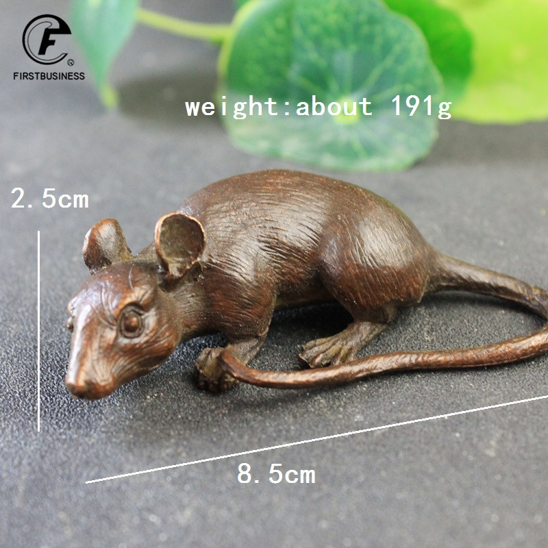 Heavy Brass BIG Rat Mouse Figu - Aquarium Fish Big recension och pris