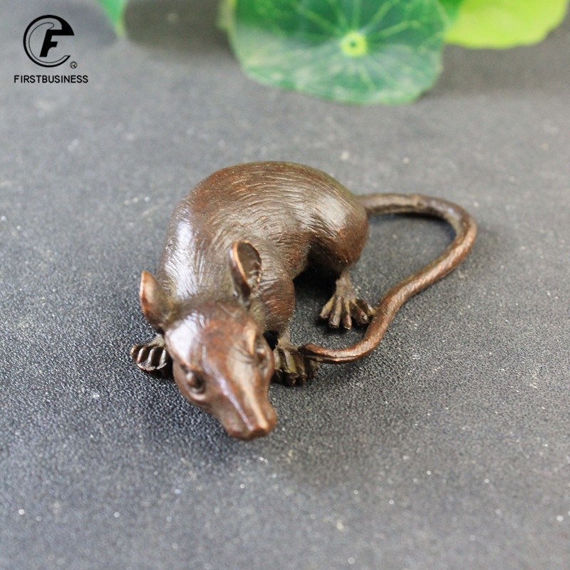 Heavy Brass BIG Rat Mouse Figu - Aquarium Fish Big recension och pris