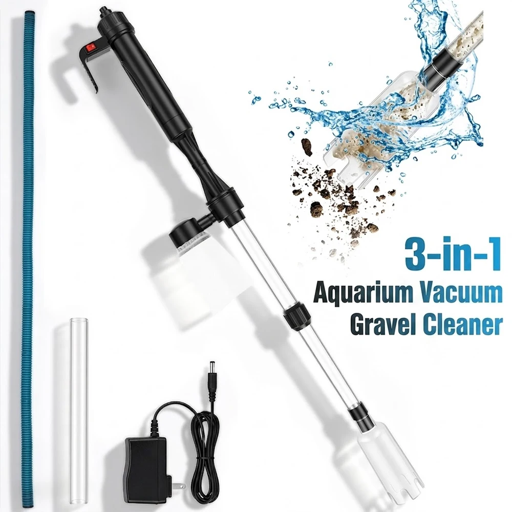 Aquarium Vacuum Gravel Cleaner - Aquarium Fish Electric recension och pris
