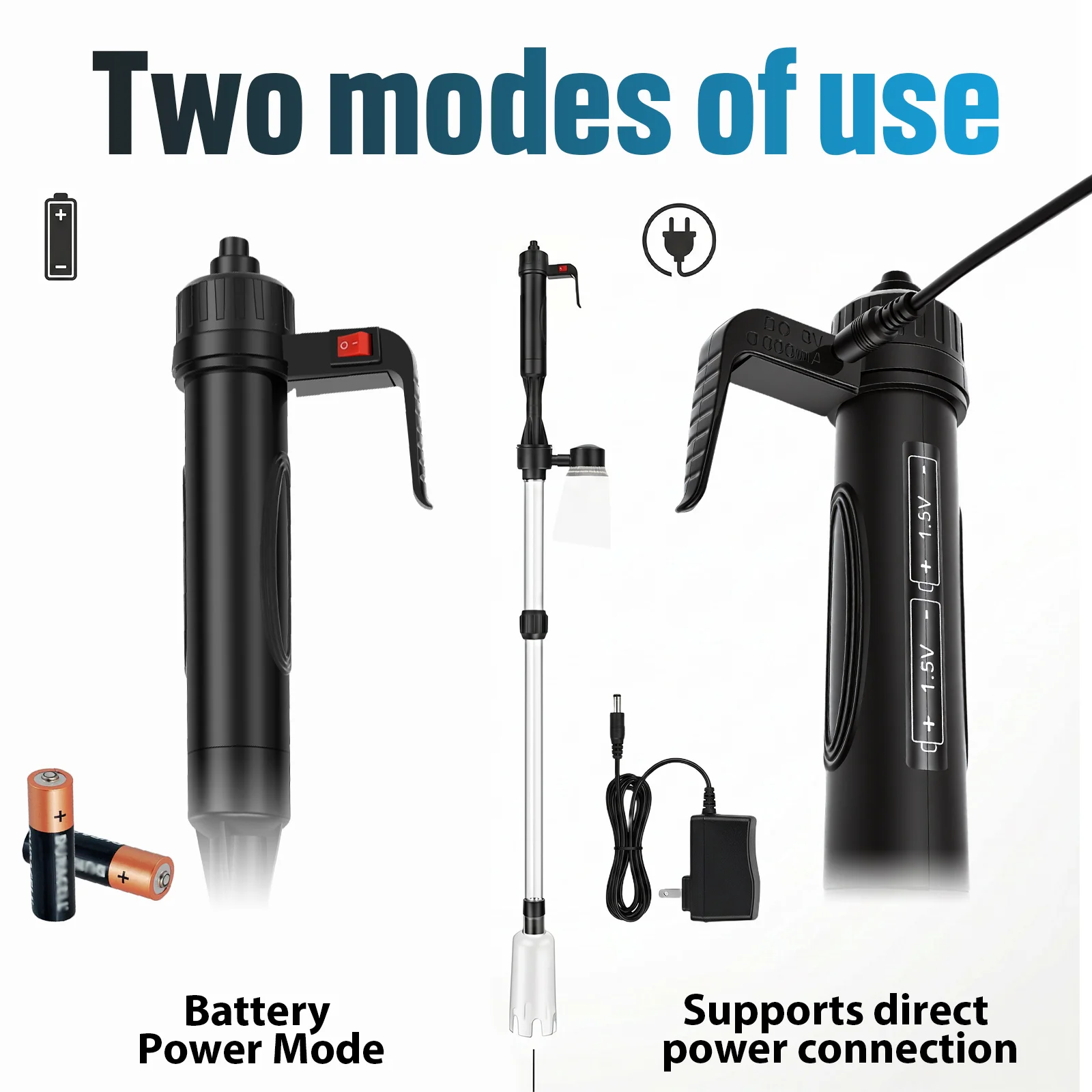 Aquarium Vacuum Gravel Cleaner - Aquarium Fish Electric recension och pris