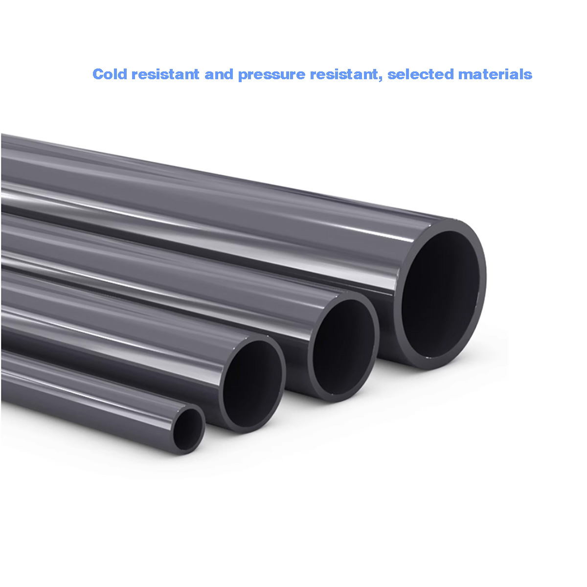 Black PVC Plastic Pipe Hollow  - Aquarium Fish Breeding recension och pris