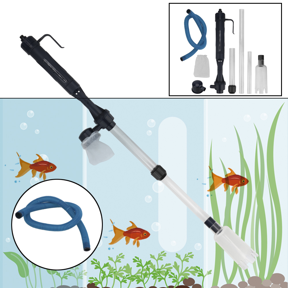 Electric Water Change Pump Gra - Aquarium Fish Electric recension och pris