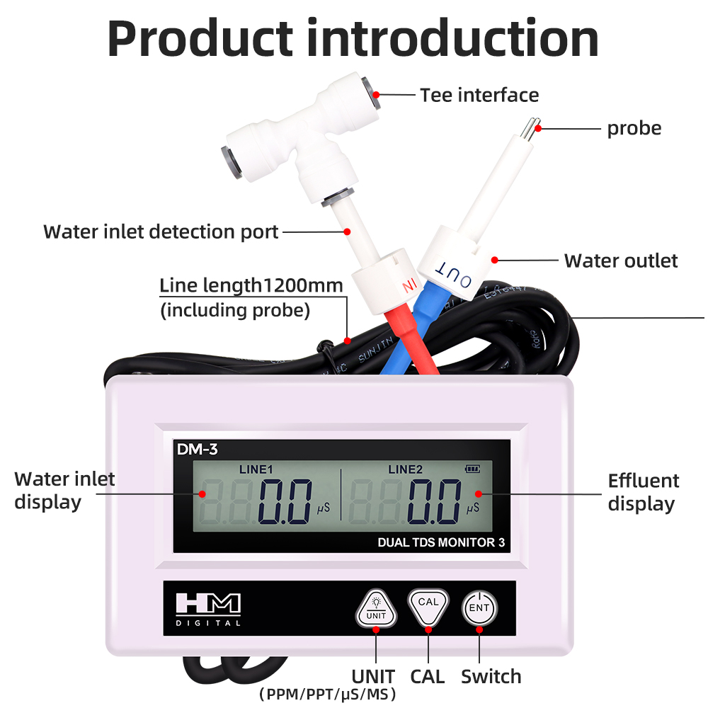 HM DM3 Online TDS EC Water Qua - Aquarium Fish Online recension och pris