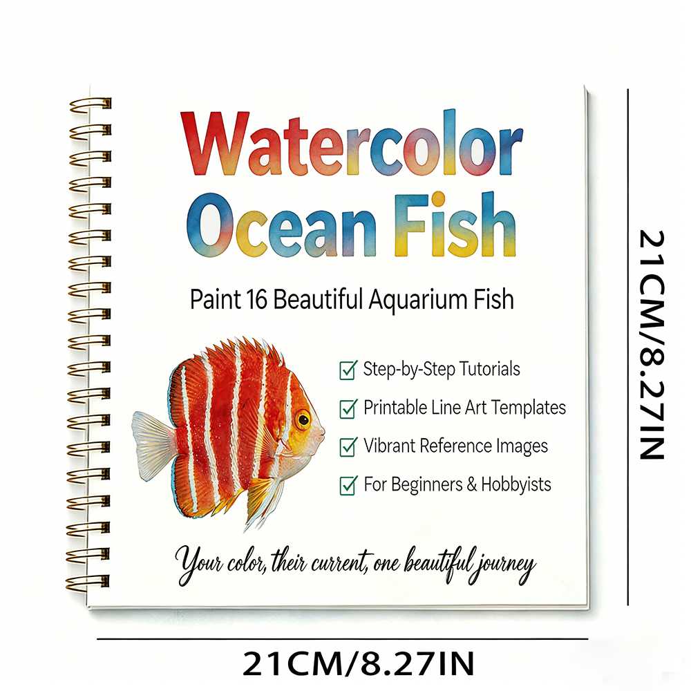 Watercolor Ocean Fish Tutorial - Draw Fish Aquarium recension och pris