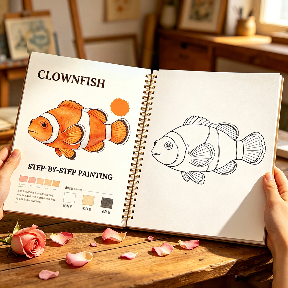 Watercolor Ocean Fish Tutorial - Draw Fish Aquarium recension och pris