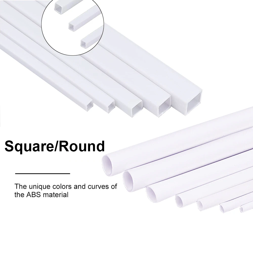 5pcs ABS plastic square tube h - Aquarium Fish Breeding recension och pris