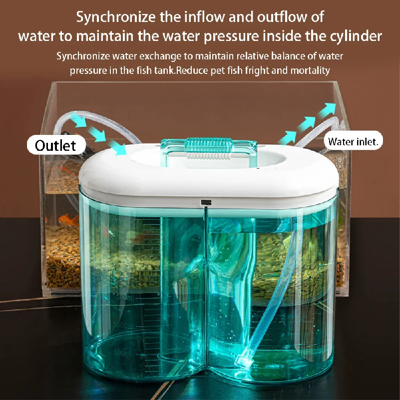 3000ML Automatic Aquarium Wate - Aquarium Fish Electric recension och pris