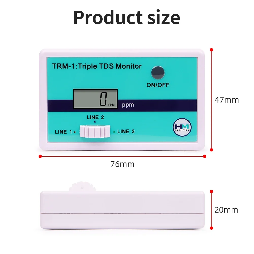 SM1 Single/TRM1 Triple TDS Met - Aquarium Fish Online recension och pris
