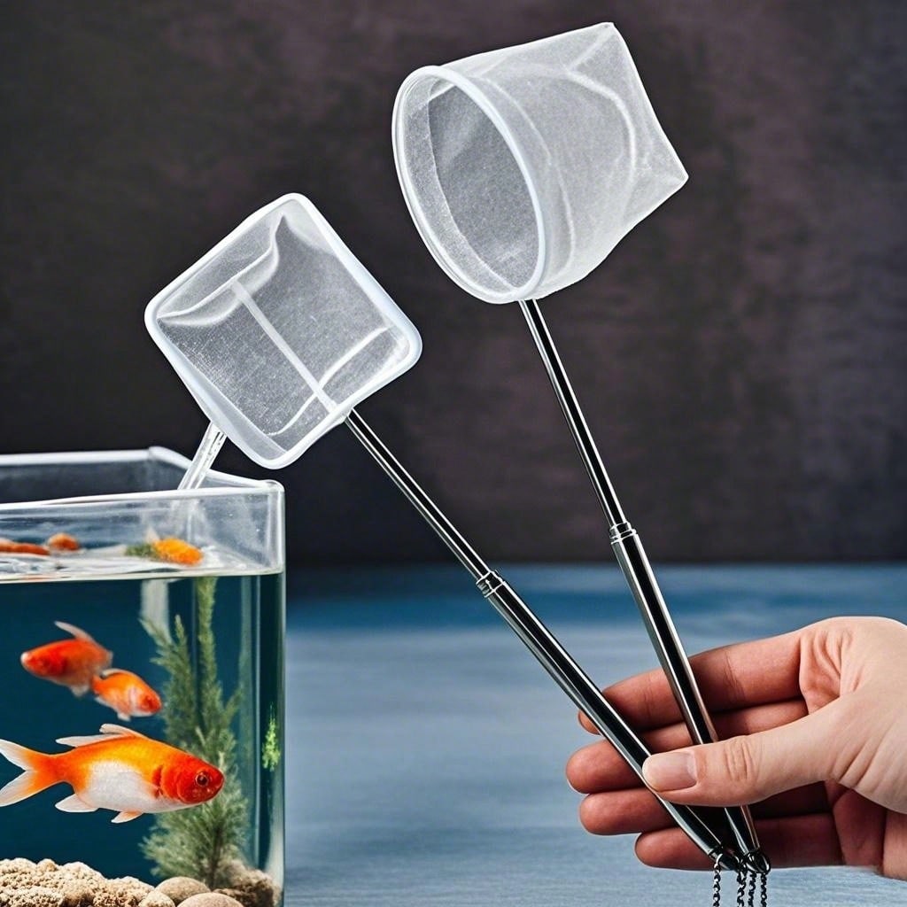 Aquarium Fish Net - a Retracta - Fish Net Handle recension och pris