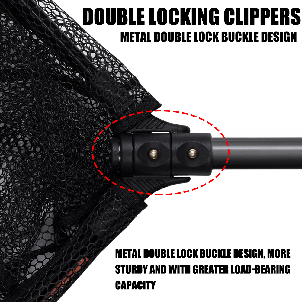 Large Size Aluminum Alloy Fish - Fish Net Handle recension och pris