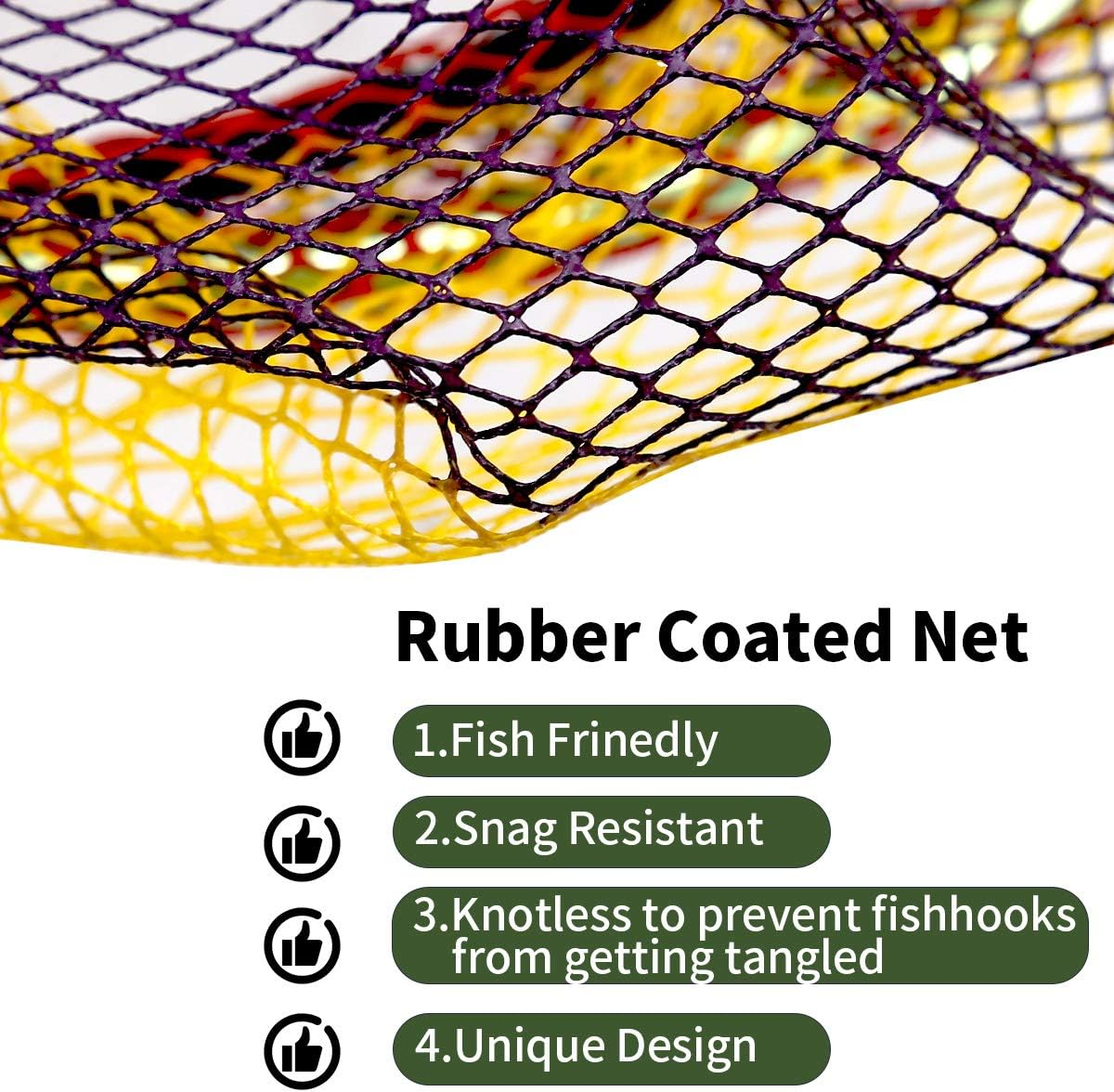 SAN LIKE Fishing Net Fish Land - Fish Net Handle recension och pris