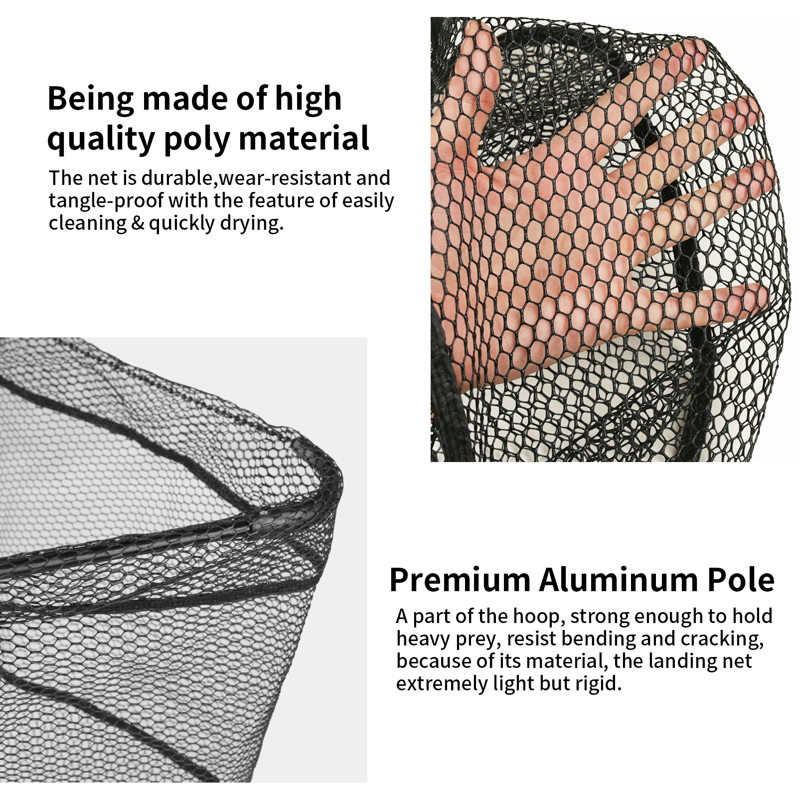 Fishing Net Collapsible Fish L - Fish Net Handle recension och pris