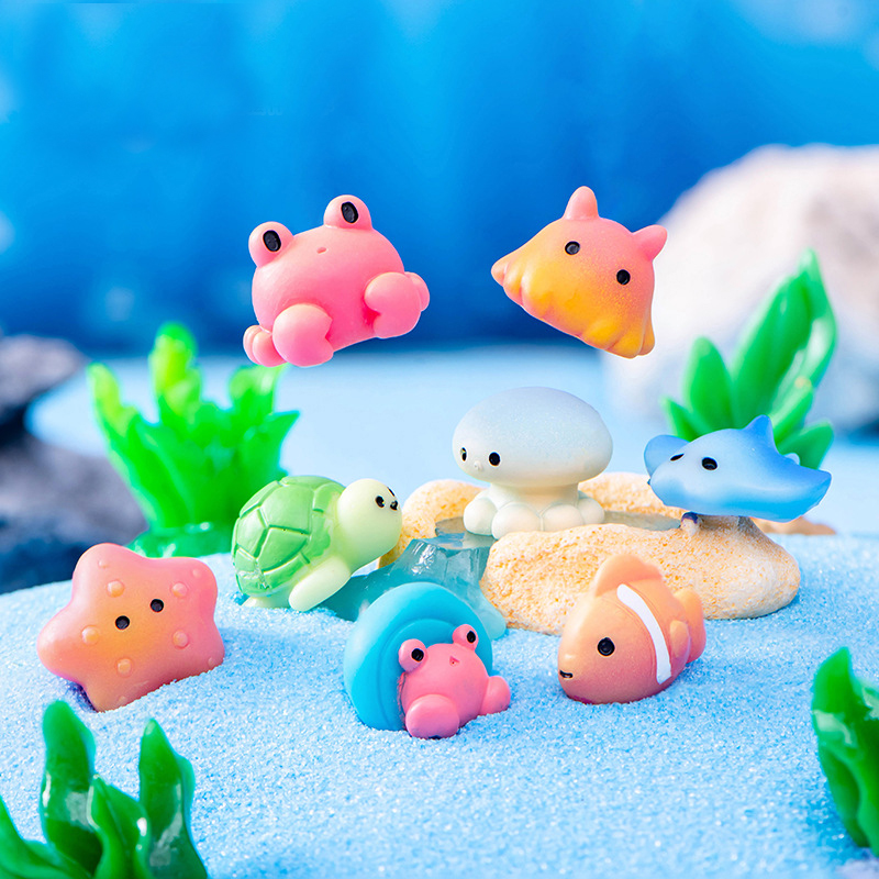 Marine Animals Figurine Dolphi - Aquarium Fish Marine recension och pris
