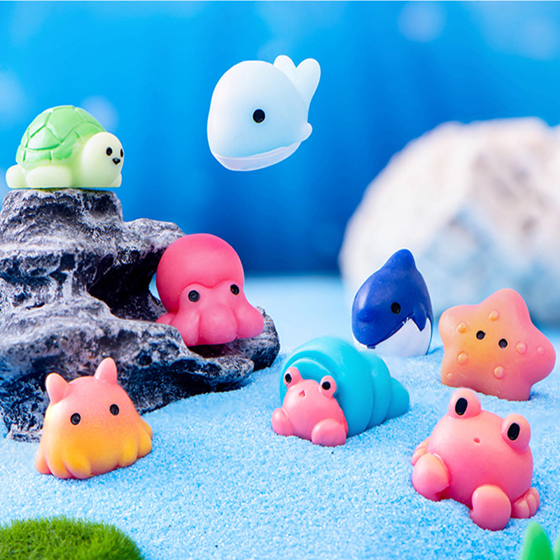 Marine Animals Figurine Dolphi - Aquarium Fish Marine recension och pris