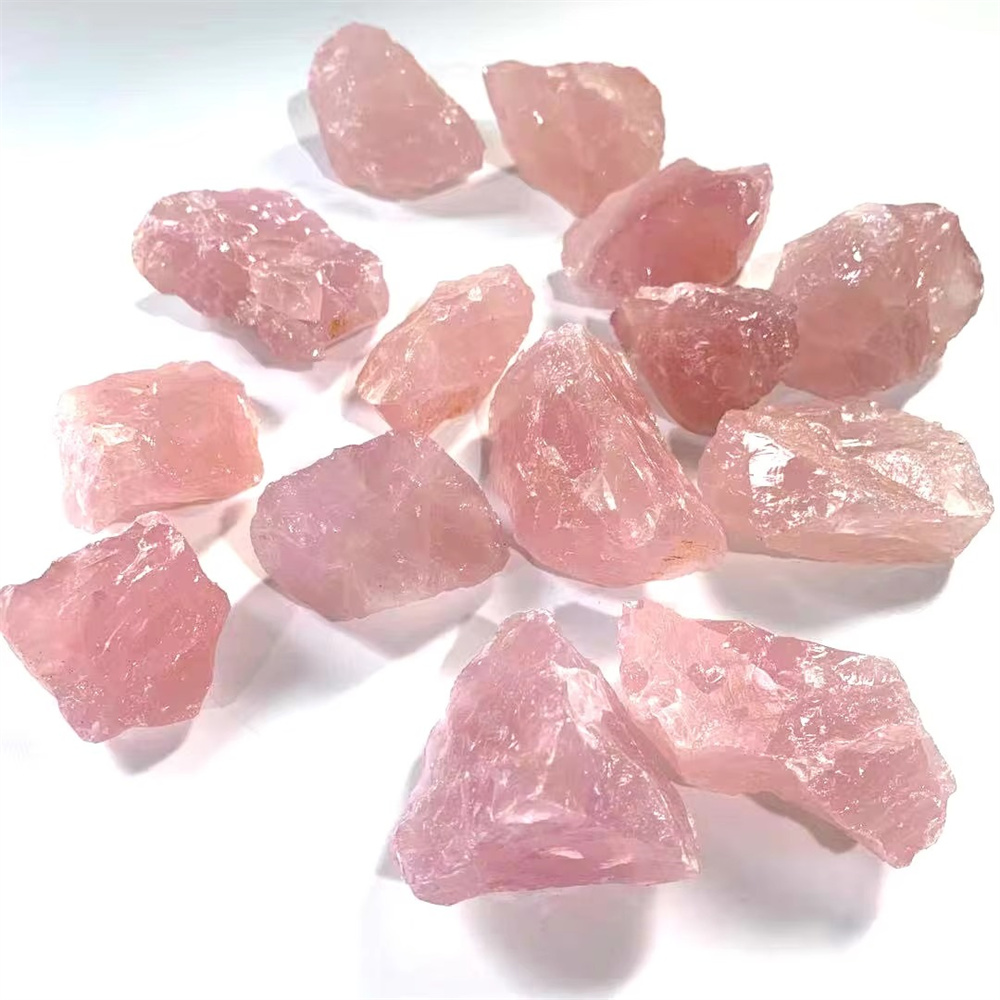 Pure Natural Pink Rose Quartz  - Aquarium Fish Big recension och pris