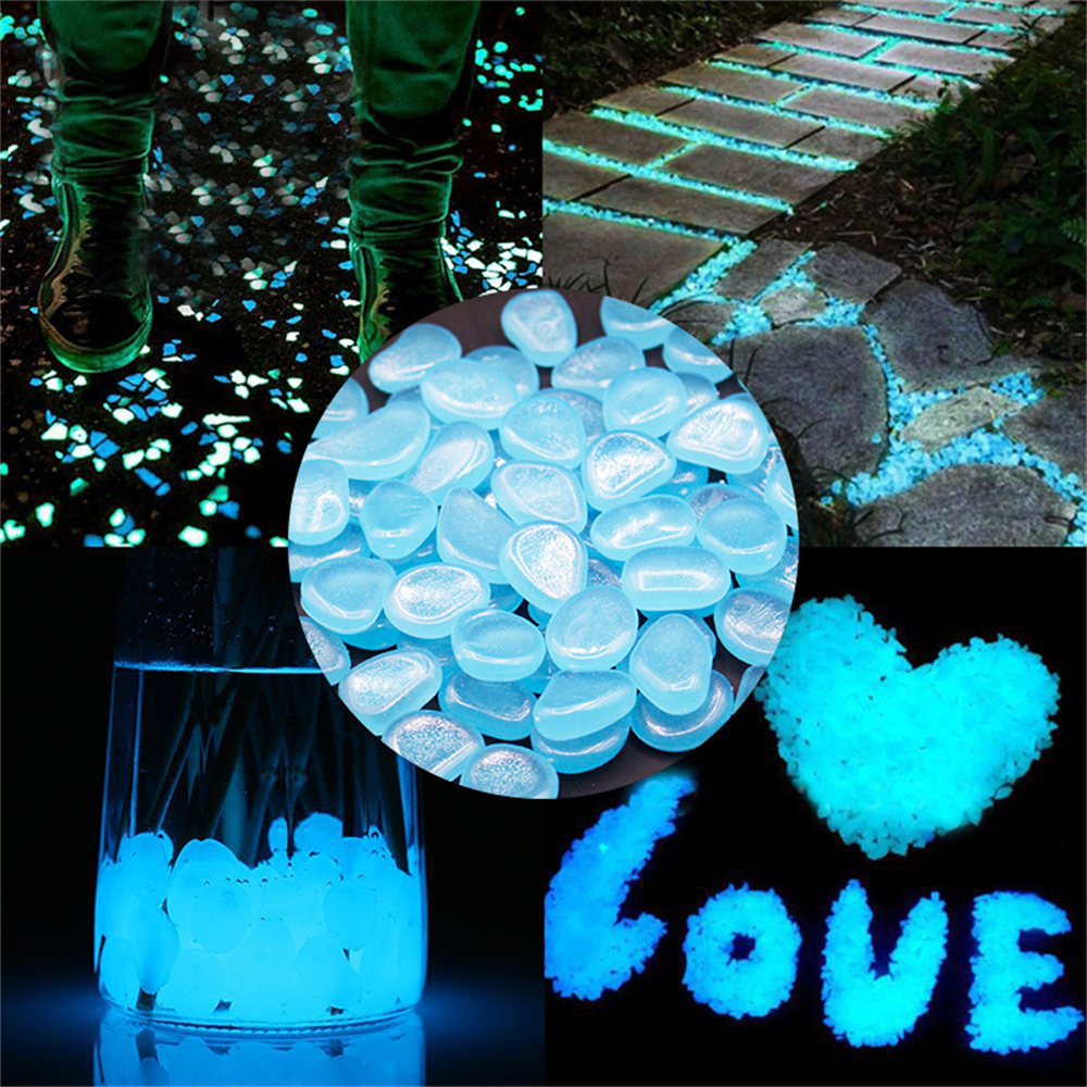 50pcs Luminous Stone Fluoresce - Aquarium Fish Breeding recension och pris