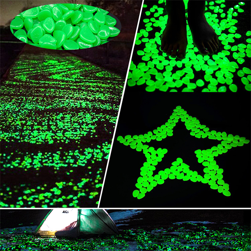 50pcs Luminous Stone Fluoresce - Aquarium Fish Breeding recension och pris