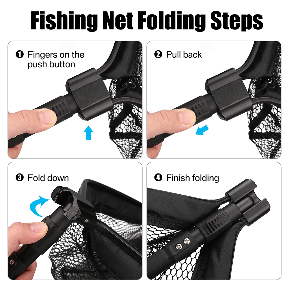 Floating fishing net for Fly F - Fish Net Handle recension och pris