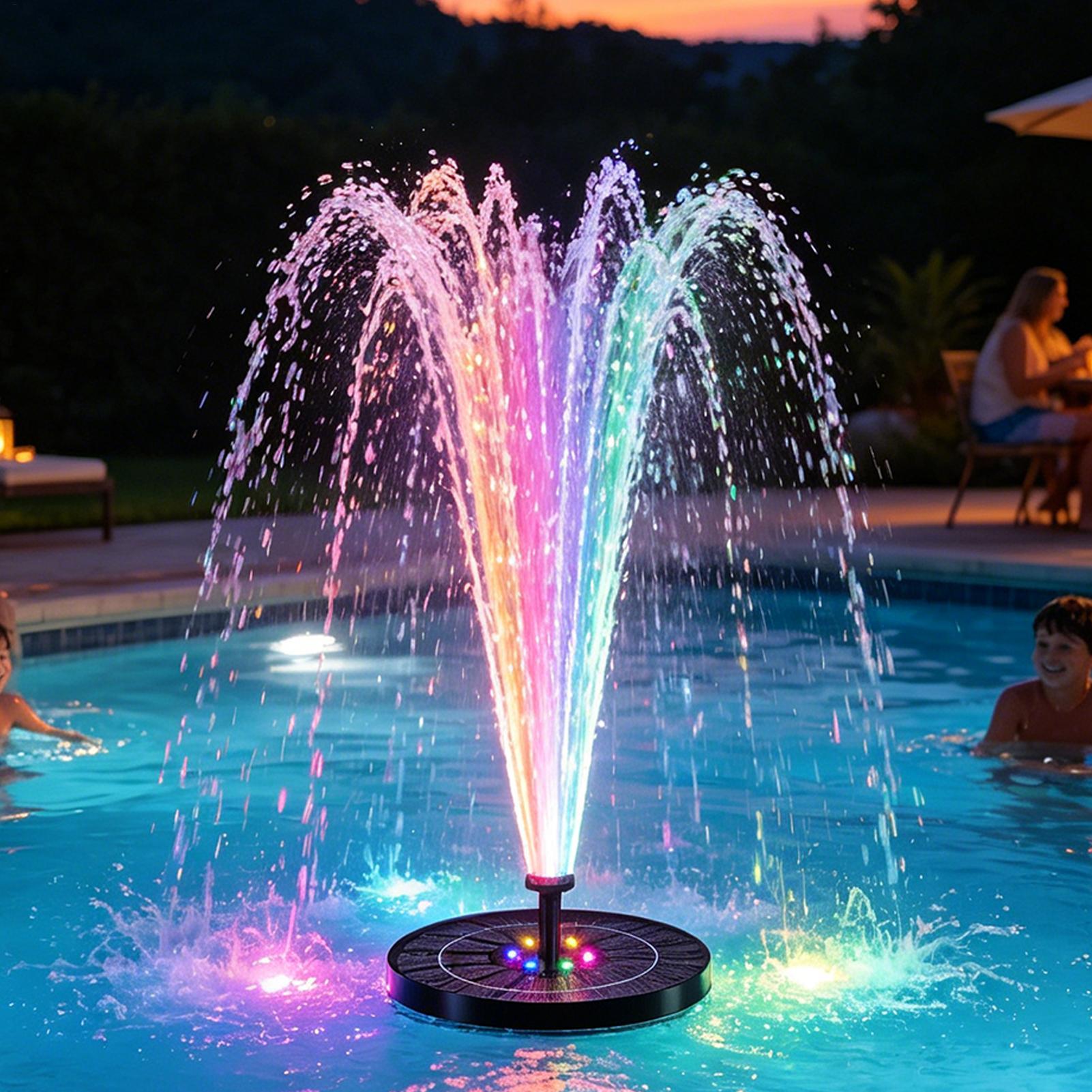 Floating Solar Bird Bath Fount - Aquarium Fish Marine recension och pris