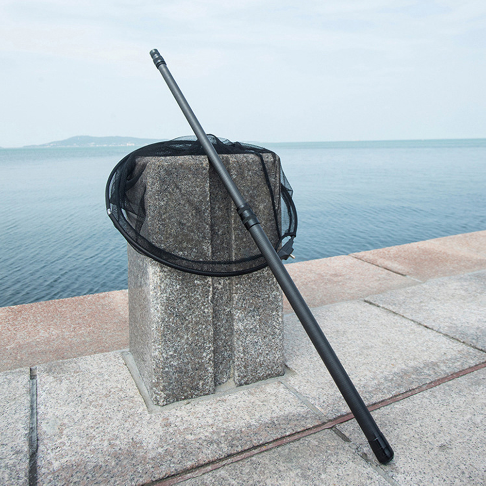 Telescopic Fishing Landing Net - Fish Net Handle recension och pris