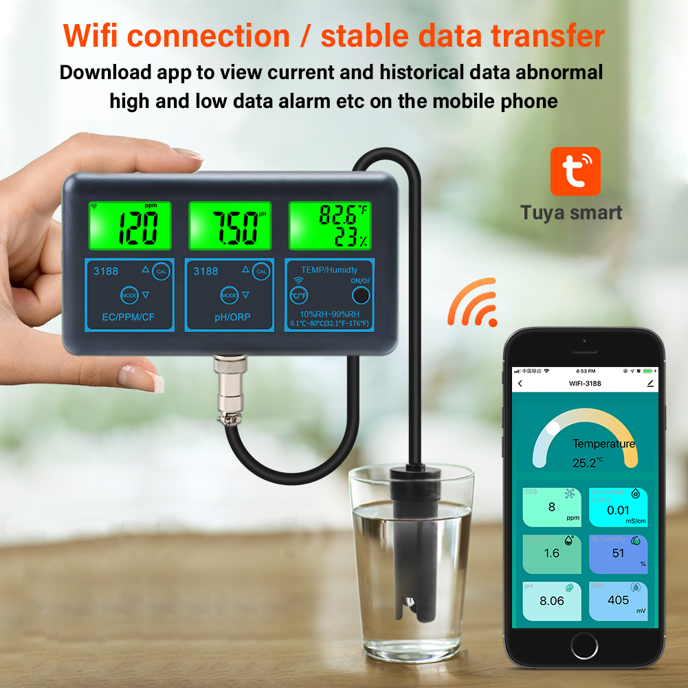 Yieryi WiFi Tuya Smart Monitor - Aquarium Fish Online recension och pris